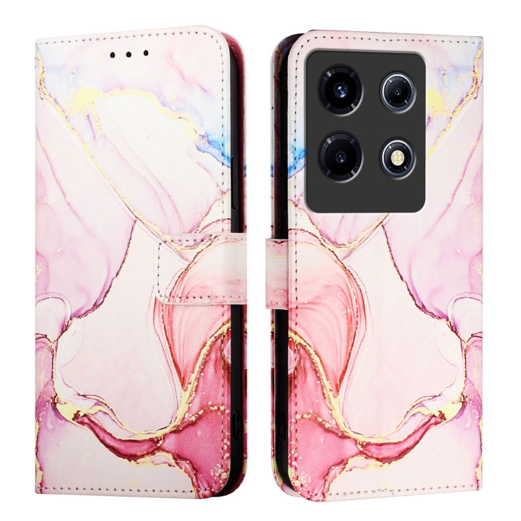 For Infinix Note 30 VIP PT003 Marble Pattern Flip Leather Phone Case