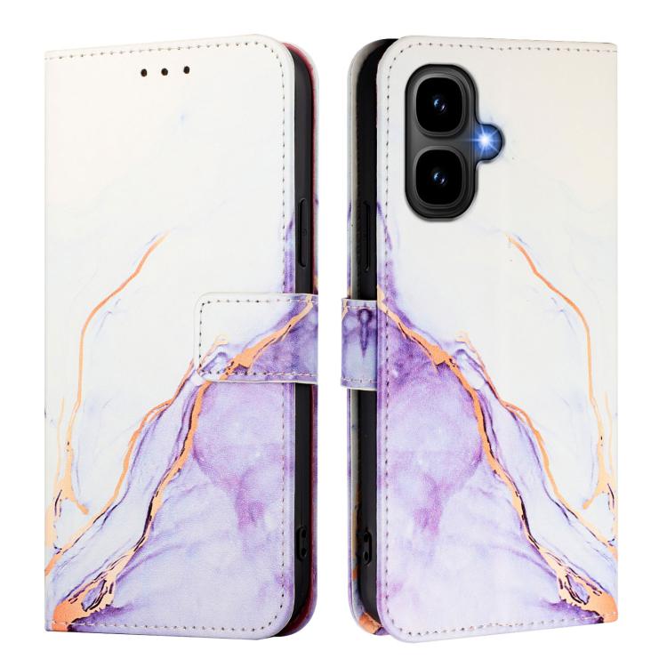 For Infinix Smart 10 / Tecno Pop 10 PT003 Marble Pattern Flip Leather Phone Case