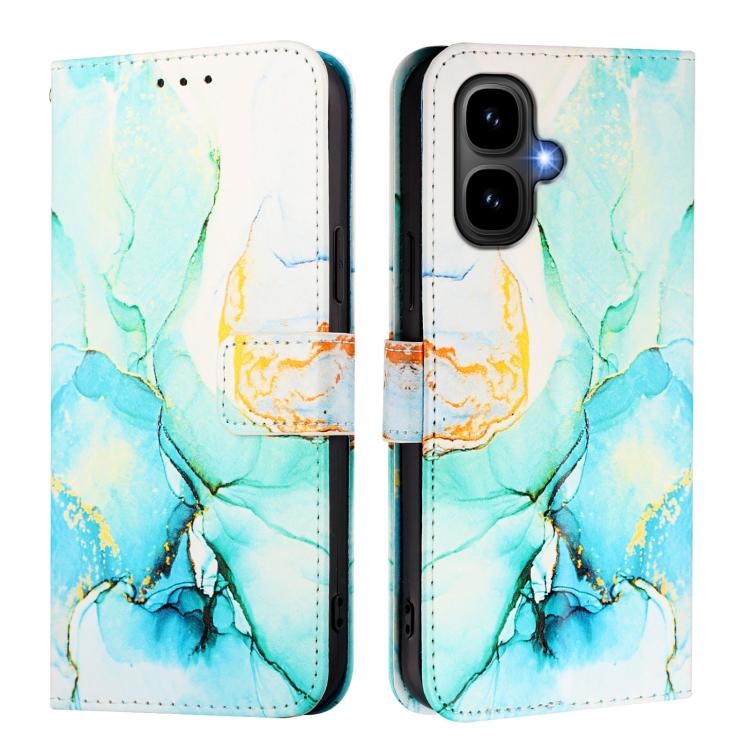 For Infinix Smart 10 / Tecno Pop 10 PT003 Marble Pattern Flip Leather Phone Case