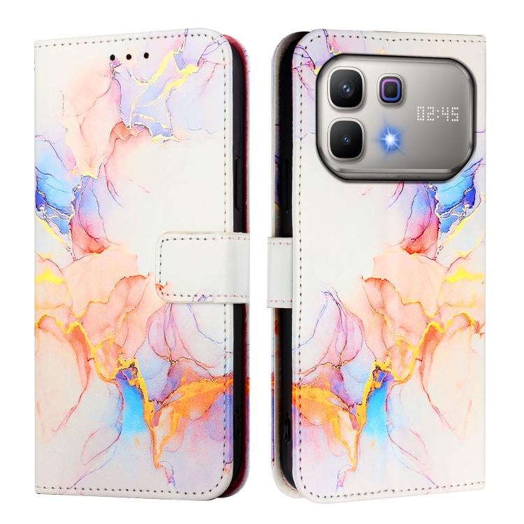For Infinix Note 60 / 60 Pro 5G PT003 Marble Pattern Flip Leather Phone Case