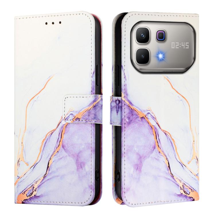 For Infinix Note 60 / 60 Pro 5G PT003 Marble Pattern Flip Leather Phone Case