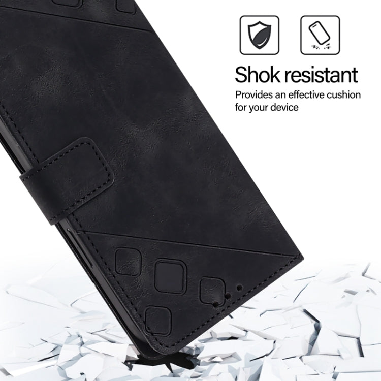For Infinix Hot 30 5G Skin Feel Embossed Leather Phone Case