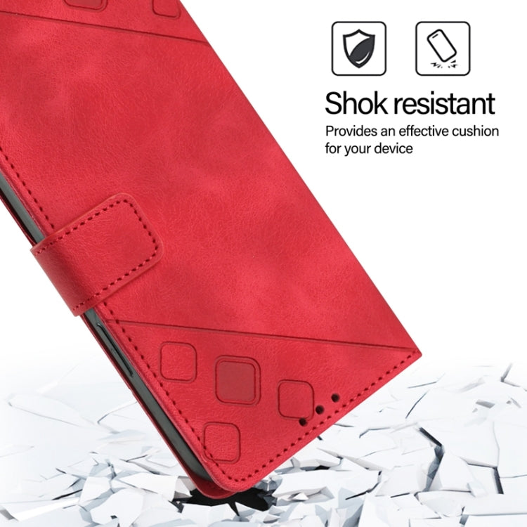For Infinix Hot 30 5G Skin Feel Embossed Leather Phone Case