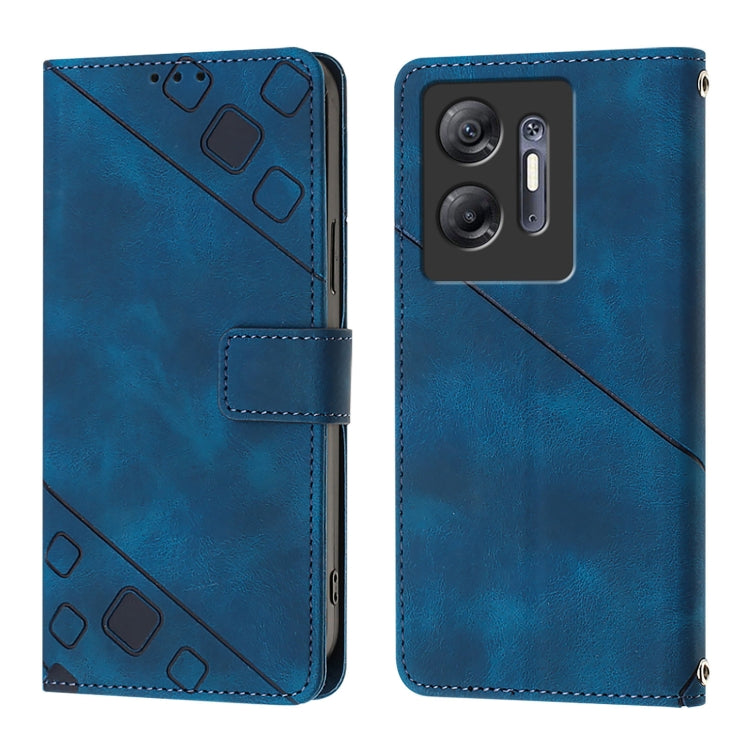 For Infinix Hot 30 5G Skin Feel Embossed Leather Phone Case