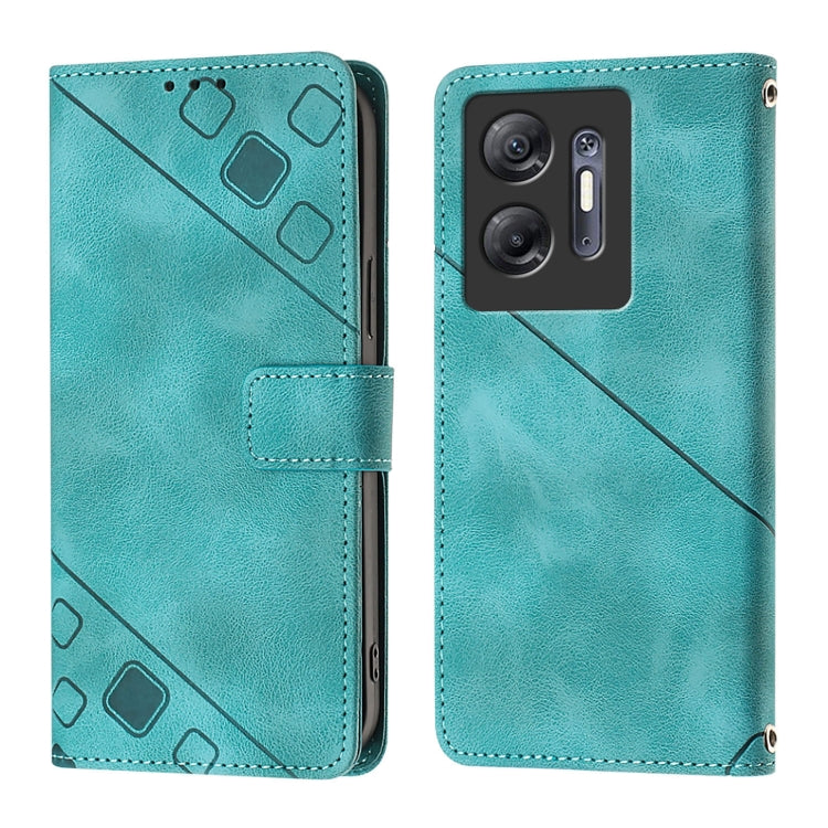 For Infinix Hot 30 5G Skin Feel Embossed Leather Phone Case