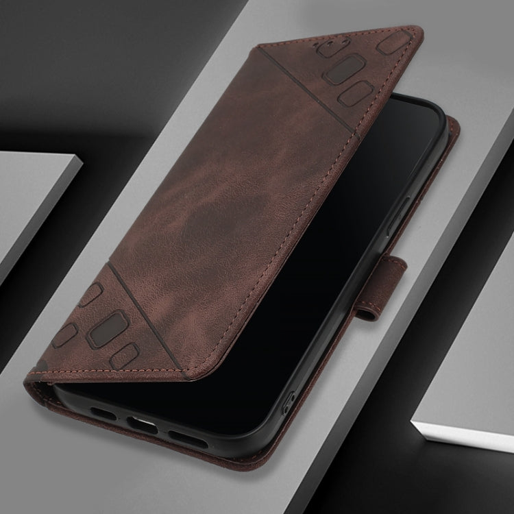 For Infinix Hot 30 5G Skin Feel Embossed Leather Phone Case