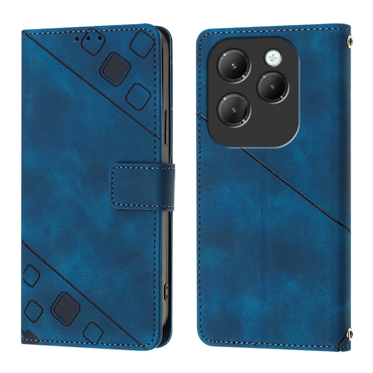 For Infinix Hot 40 / Hot 40 Pro Skin Feel Embossed Leather Phone Case