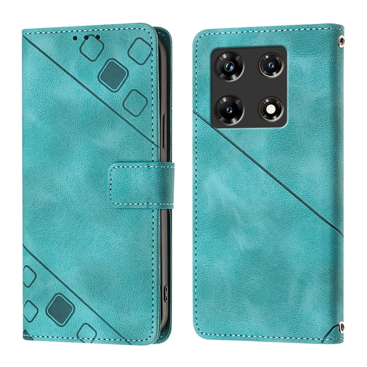 For Infinix Note 30 Pro / Note 30 5G Skin Feel Embossed Leather Phone Case