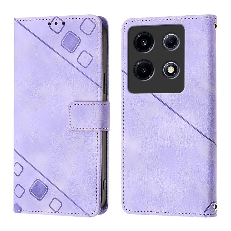 For Infinix Note 30 VIP Skin Feel Embossed Leather Phone Case