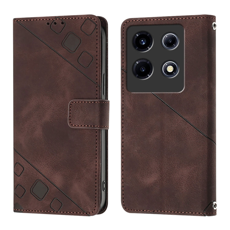 For Infinix Note 30 VIP Skin Feel Embossed Leather Phone Case