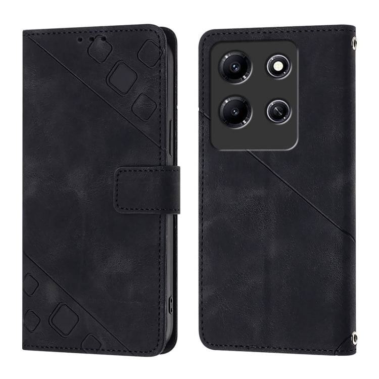 For Infinix Note 30i Skin Feel Embossed Leather Phone Case