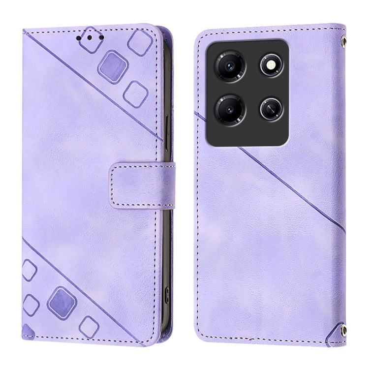 For Infinix Note 30i Skin Feel Embossed Leather Phone Case
