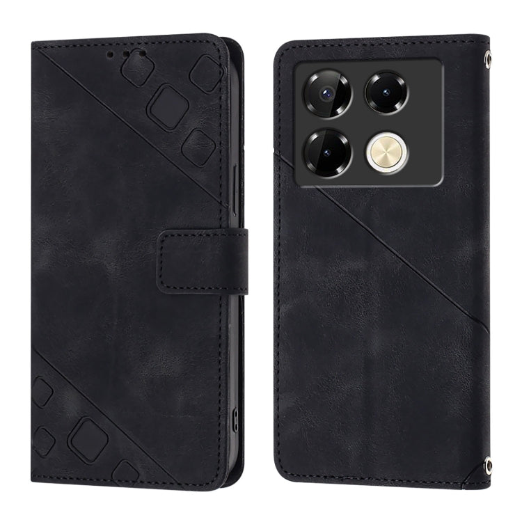 For Infinix Note 40 Pro 5G Skin Feel Embossed Leather Phone Case