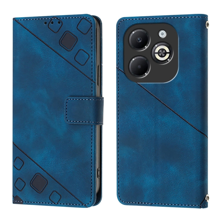 For Infinix Smart 8 Plus / Smart 8 Pro Skin Feel Embossed Leather Phone Case