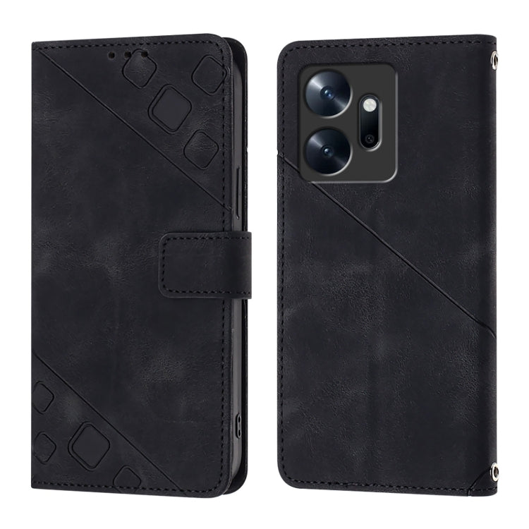 For Infinix Zero 20 Skin Feel Embossed Leather Phone Case