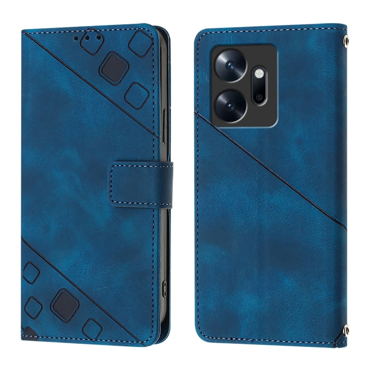 For Infinix Zero 20 Skin Feel Embossed Leather Phone Case