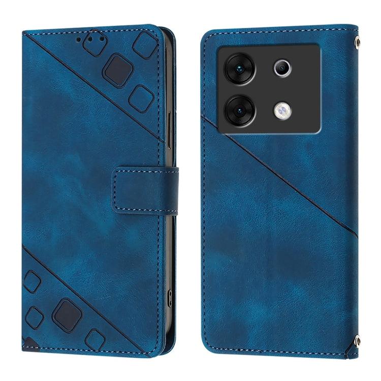 For Infinix Zero 30 5G Skin Feel Embossed Leather Phone Case