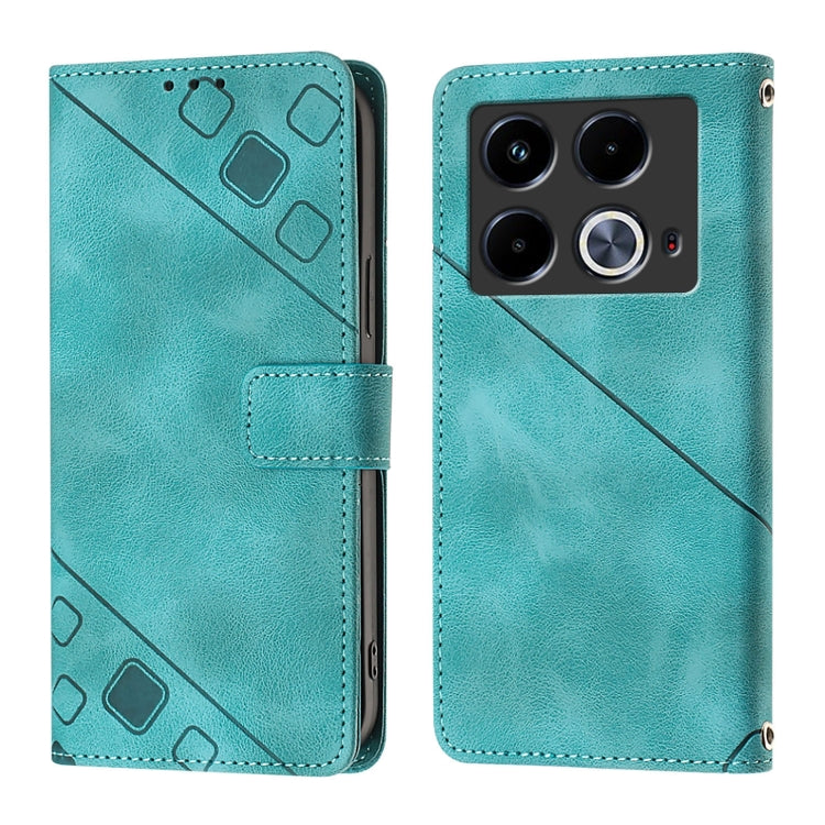For Infinix Note 40 5G Skin Feel Embossed Leather Phone Case