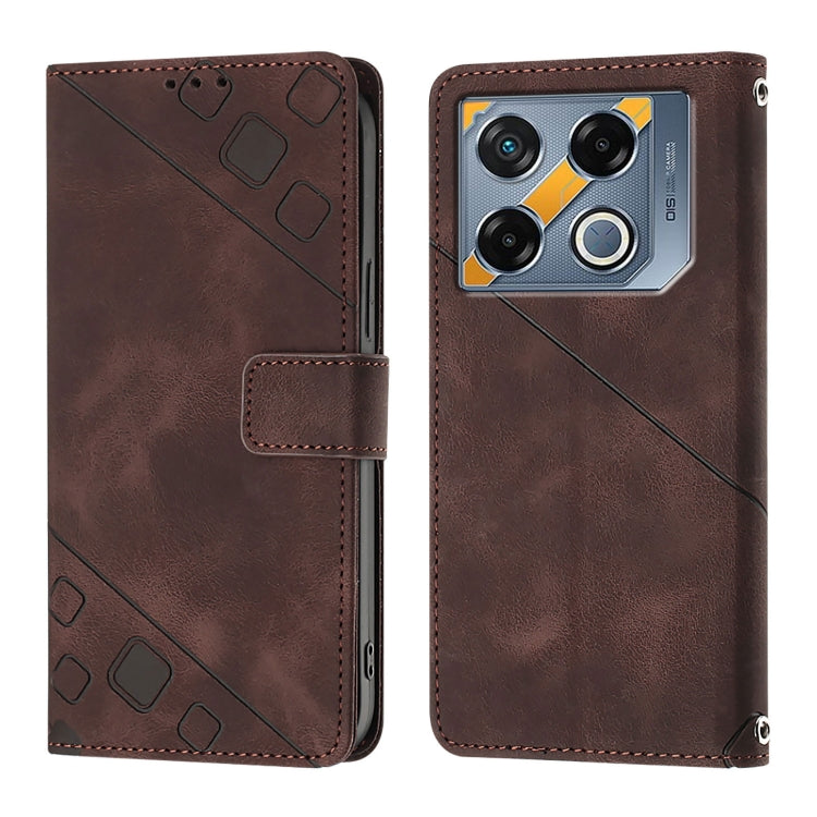 For Infinix GT 20 Pro X6871 Skin Feel Embossed Leather Phone Case