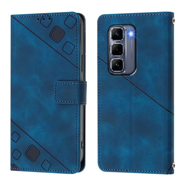 For Infinix Hot 50 Pro+ 4G Skin Feel Embossed Leather Phone Case