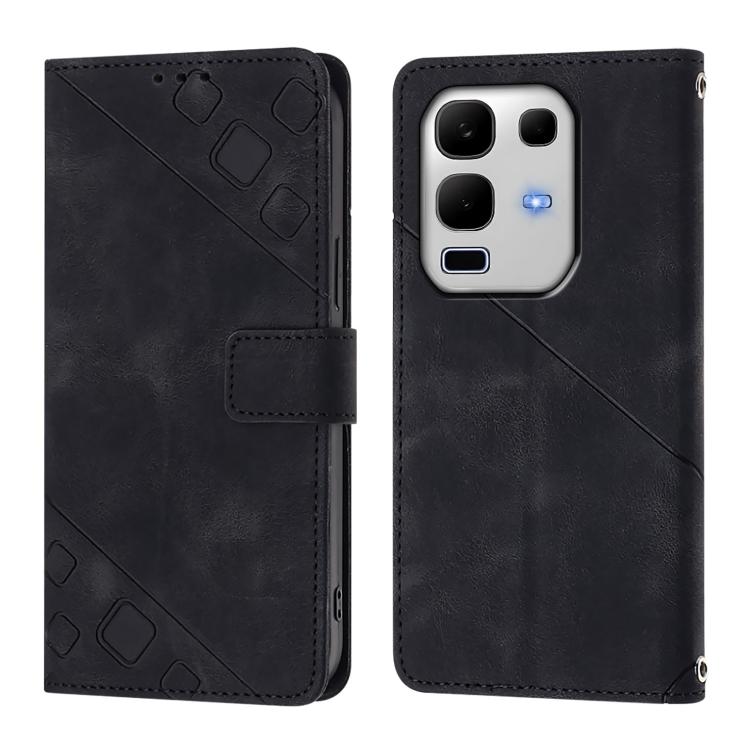 For Infinix Note 50s Skin Feel Embossed Leather Phone Case