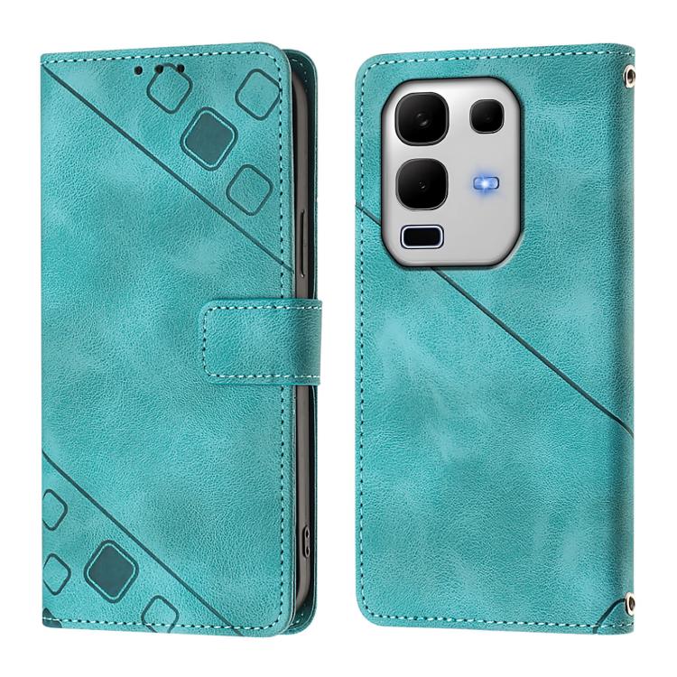 For Infinix Note 50s Skin Feel Embossed Leather Phone Case