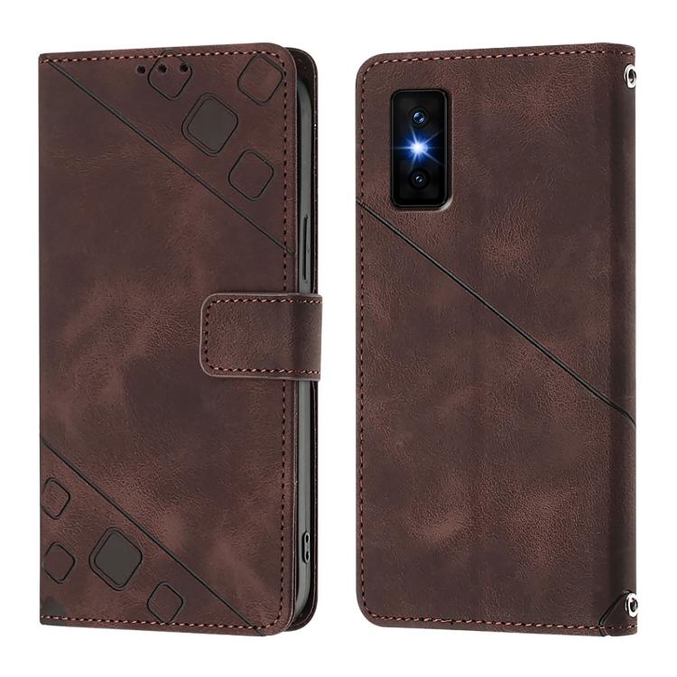 For Infinix GT 30 Pro Skin Feel Embossed Leather Phone Case