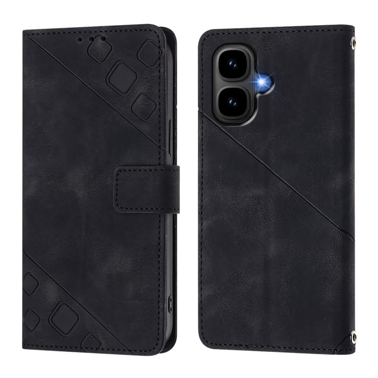 For Infinix Smart 10 4G / Tecno Pop 10 Skin Feel Embossed Leather Phone Case