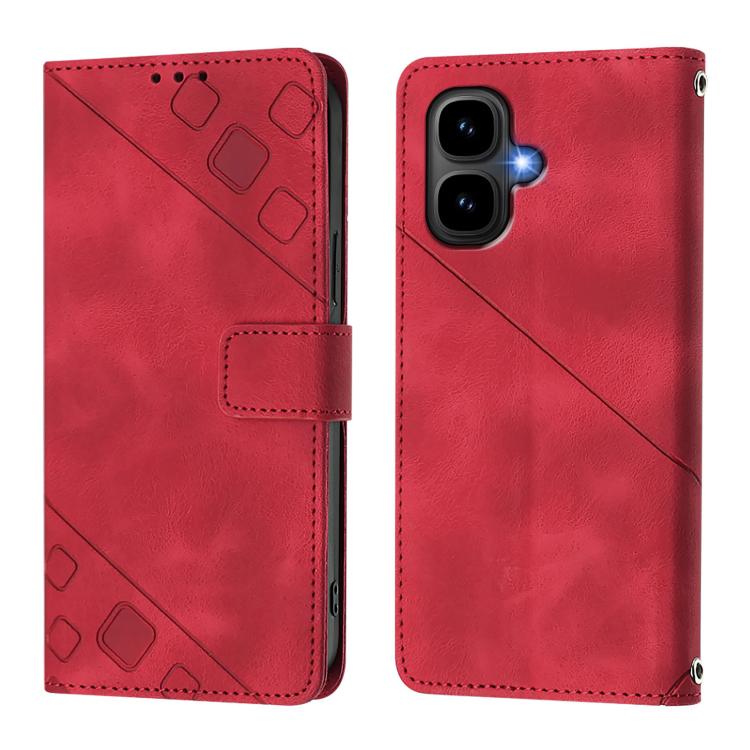 For Infinix Smart 10 4G / Tecno Pop 10 Skin Feel Embossed Leather Phone Case