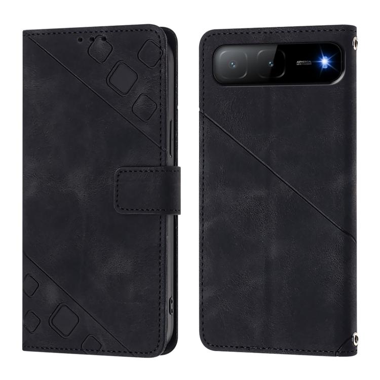 For Infinix Hot 60i 5G / Tecno Spark Go 5G Skin Feel Embossed Leather Phone Case