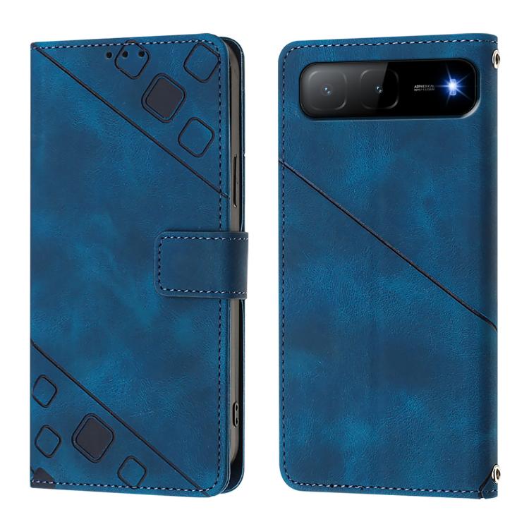 For Infinix Hot 60i 5G / Tecno Spark Go 5G Skin Feel Embossed Leather Phone Case