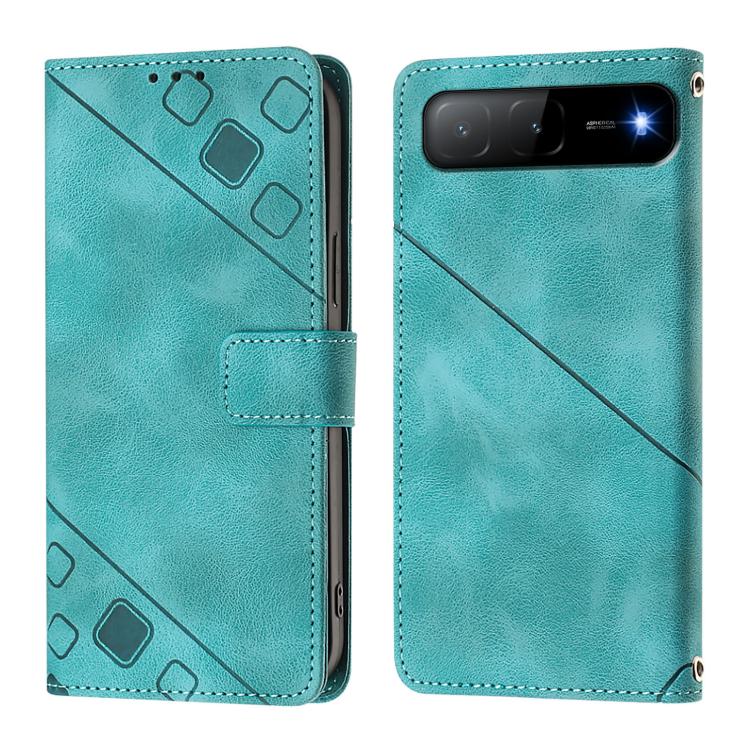 For Infinix Hot 60i 5G / Tecno Spark Go 5G Skin Feel Embossed Leather Phone Case
