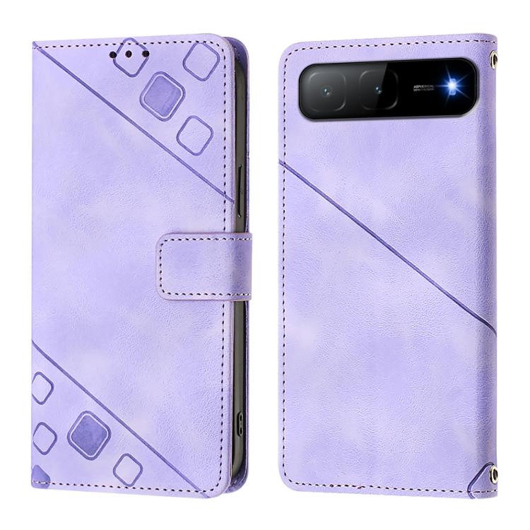 For Infinix Hot 60i 5G / Tecno Spark Go 5G Skin Feel Embossed Leather Phone Case