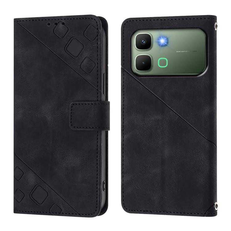 For Infinix Note Edge 5G Global Skin Feel Embossed Leather Phone Case