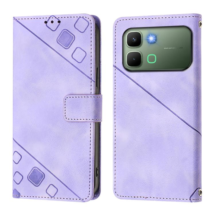 For Infinix Note Edge 5G Global Skin Feel Embossed Leather Phone Case