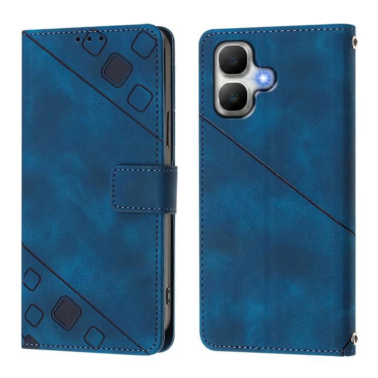 For Infinix Smart 20 4G X6840 Skin Feel Embossed Leather Phone Case