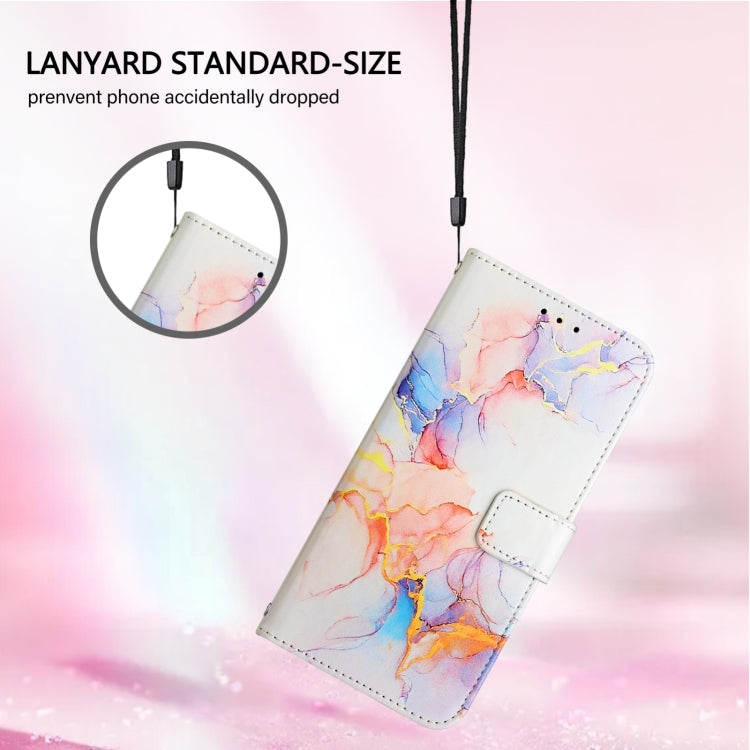 For Google Pixel 7 PT003 Marble Pattern Flip Leather Phone Case