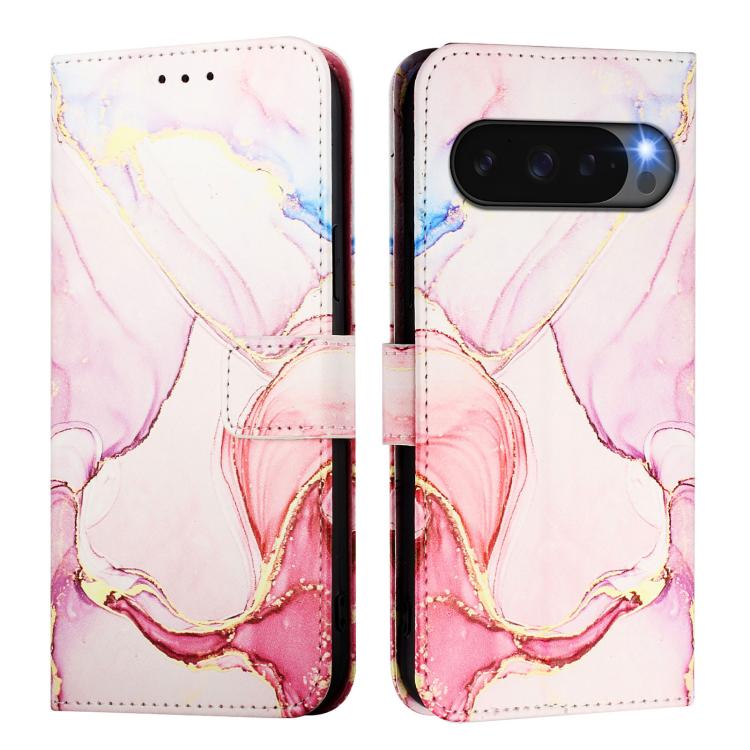For Google Pixel 10 / 10 Pro PT003 Marble Pattern Flip Leather Phone Case