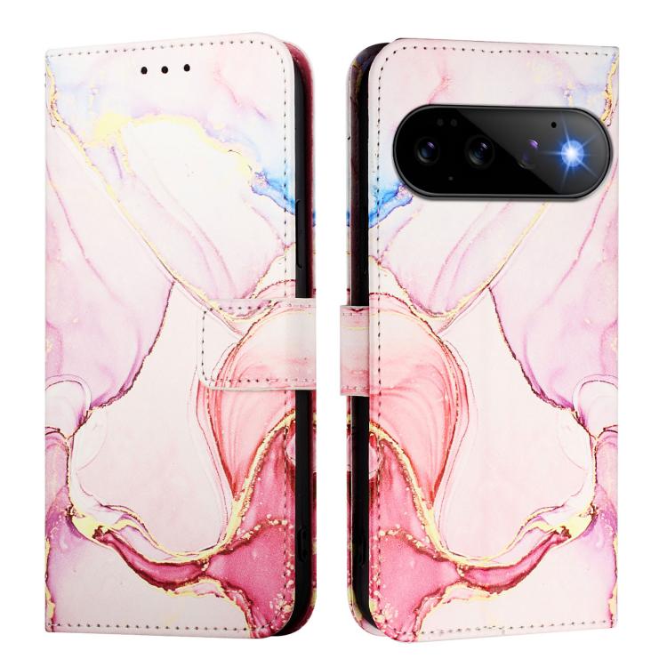 For Google Pixel 11 Pro / 11 PT003 Marble Pattern Flip Leather Phone Case