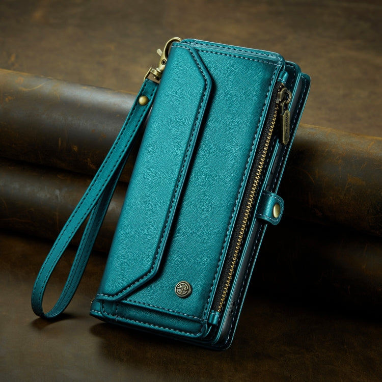 For Google Pixel 8 Pro CaseMe C36 Card Slots Zipper Wallet RFID Anti-theft Leather Phone Case