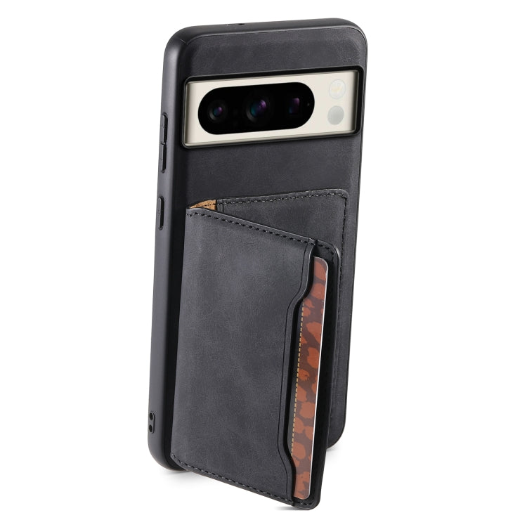 For Google Pixel 8 Pro Denior D13 Retro Texture Leather MagSafe Card Bag Phone Case