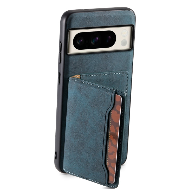 For Google Pixel 8 Pro Denior D13 Retro Texture Leather MagSafe Card Bag Phone Case