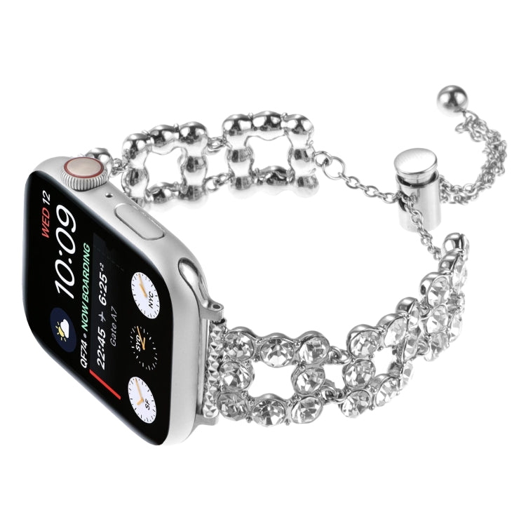 For Apple Watch Series 2 42mm Rhinestone Metal Bracelet Watch Band