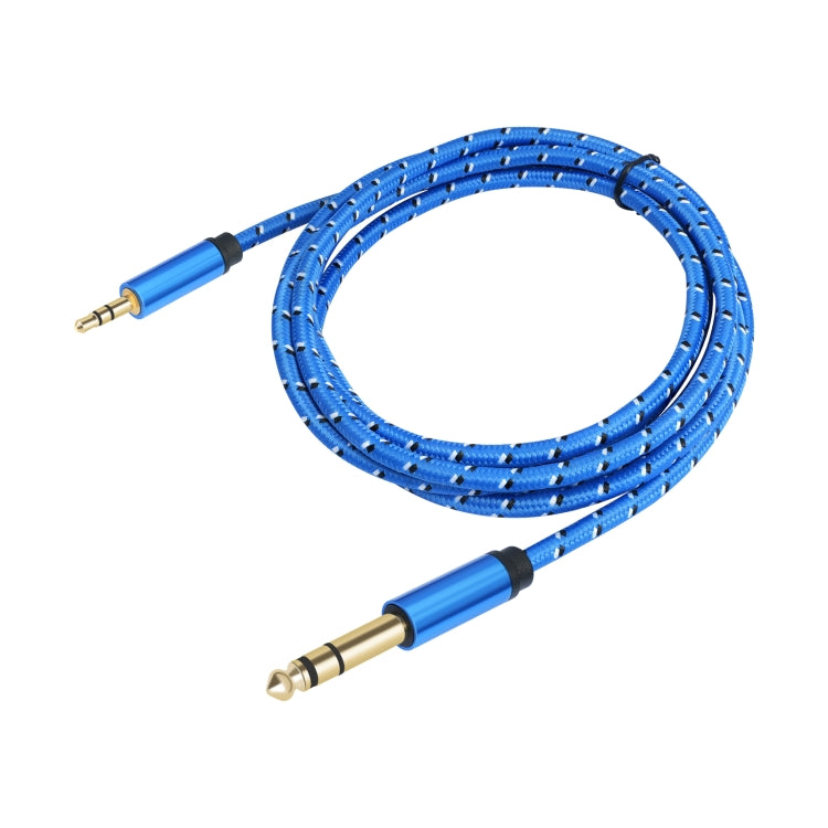3662-3662BK 3.5mm Male to 6.35mm Male Stereo Amplifier Audio Cable, Length:3m