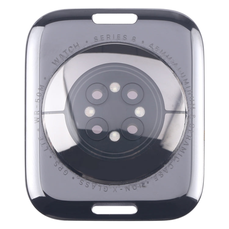 For Apple Watch Series 8 41mm GPS Glass Back Cover With Charging Module