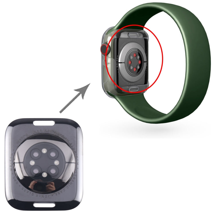 For Apple Watch Series 8 45mm LTE Glass Back Cover With Charging Module