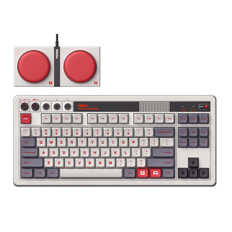 8Bitdo Retro Wireless Bluetooth Tri-Mode Mechanical Keyboard