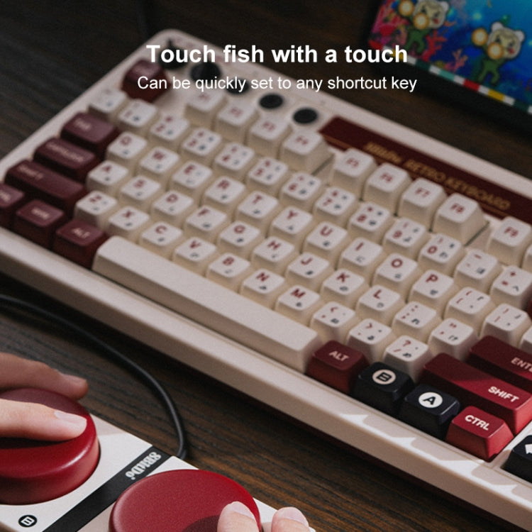 8Bitdo Retro Wireless Bluetooth Tri-Mode Mechanical Keyboard