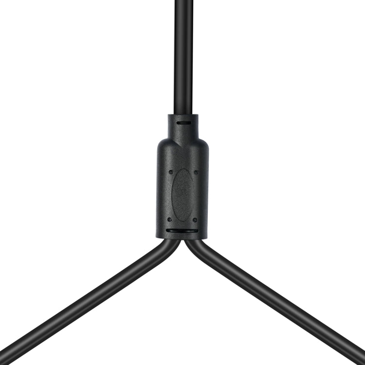 TC195BUXK107RE 3.5mm Male to Dual XLR 3pin Female Audio Cable, Length:3m - Black