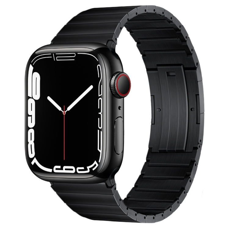 For Apple Watch Series 2 38mm PG60 Single Bead Bamboo Joint Titanium Metal Watch Band